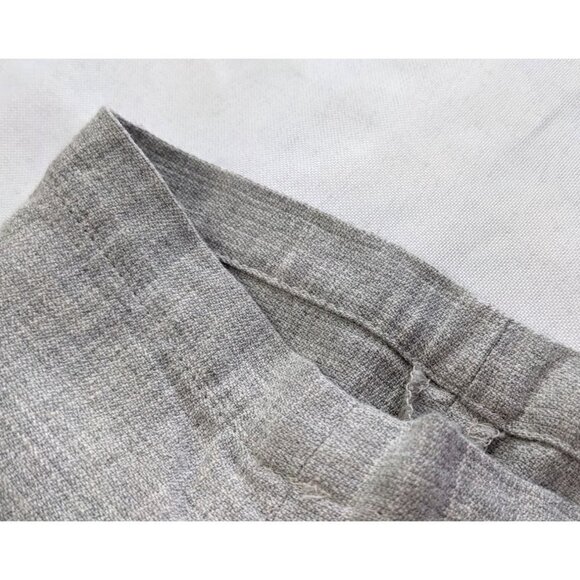 ELISABETH LIZ CLAIBORNE Gray Drawstring Linen Blend Pants w/ Pockets Size 20 - Picture 8 of 9